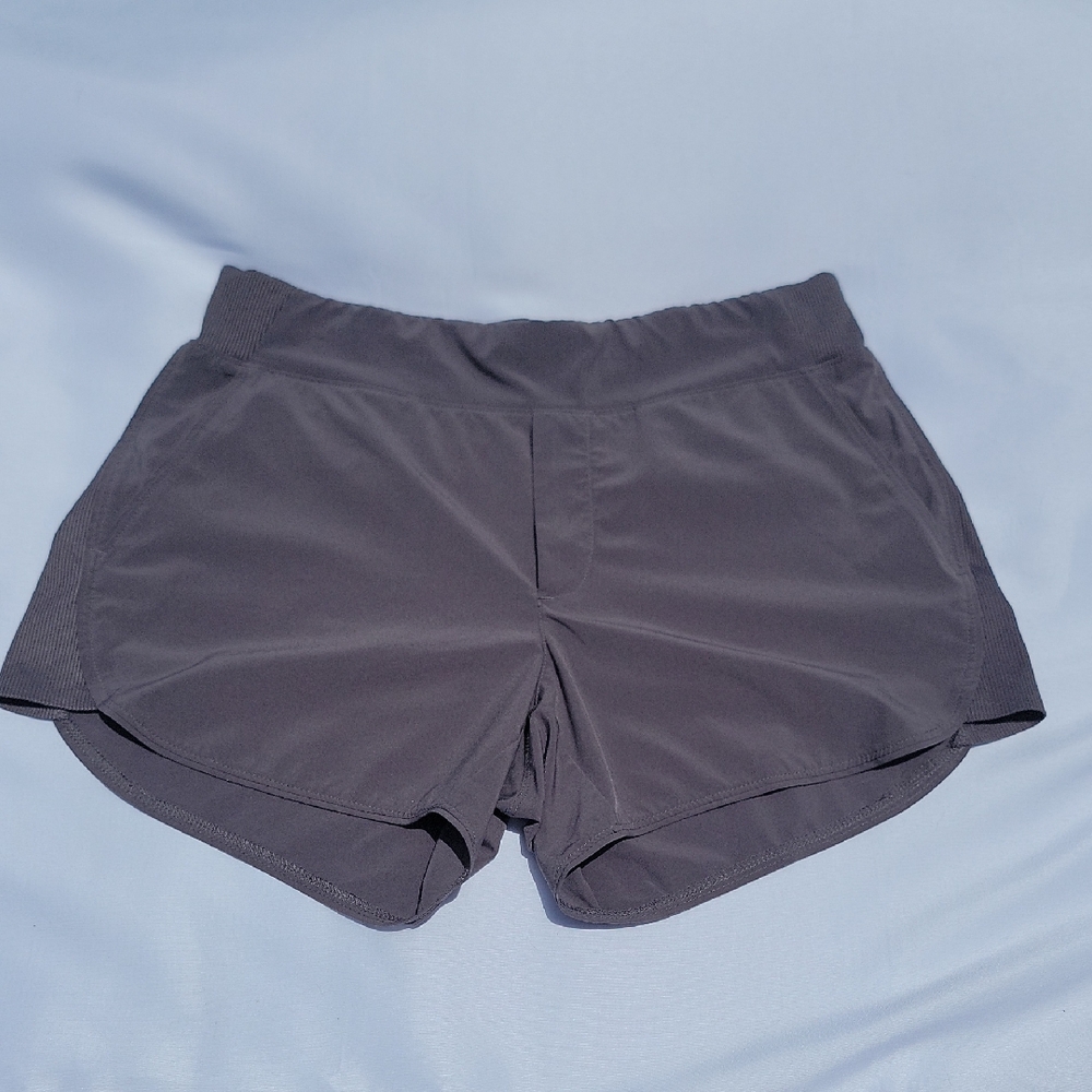 Athleta Charcoal Athletic Shorts